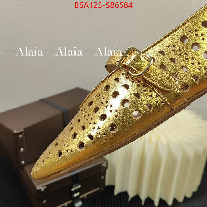 Women Shoes-ALAIA replicas ID: SB6584 $: 125USD