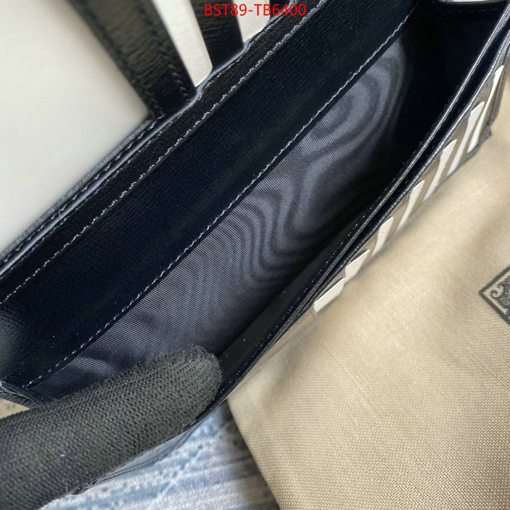 Gucci Bags(TOP)-Wallet- designer fake ID: TB6400 $: 89USD,