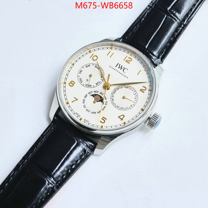 Watch(TOP)-IWC shop ID: WB6658 $: 675USD