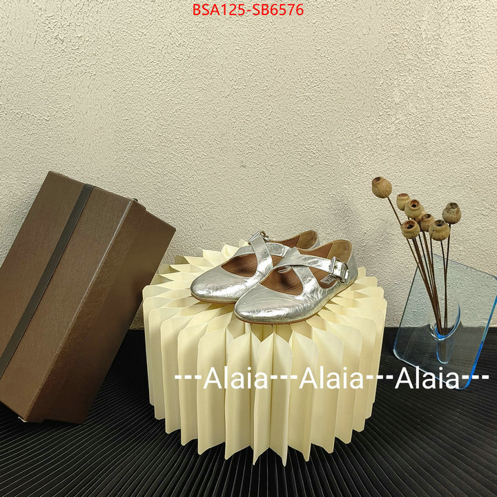 Women Shoes-ALAIA wholesale 2024 replica ID: SB6576 $: 125USD