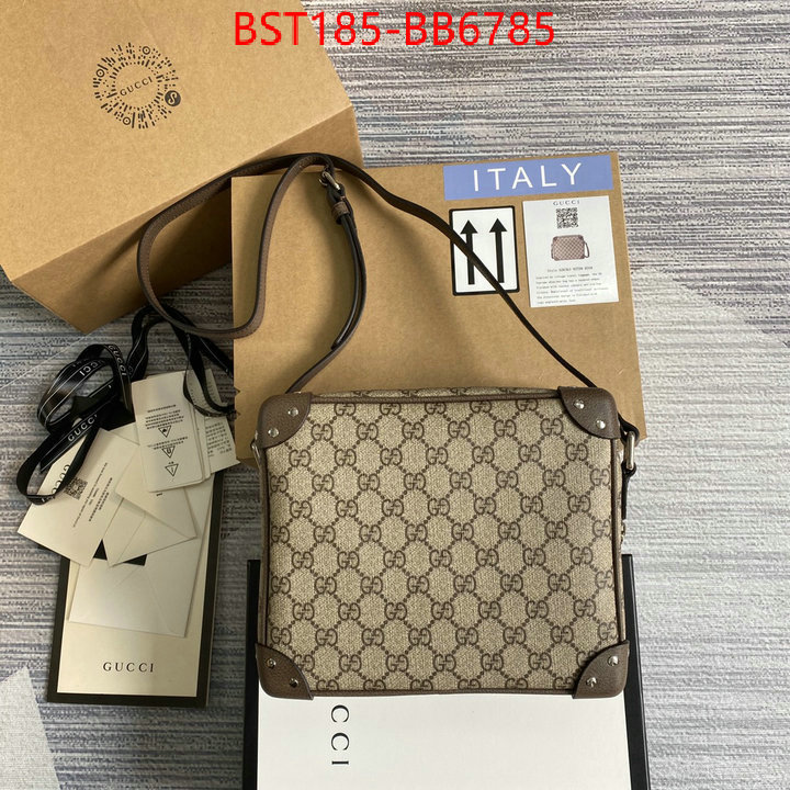 Gucci Bags(TOP)-Crossbody- what best replica sellers ID: BB6785 $: 185USD,