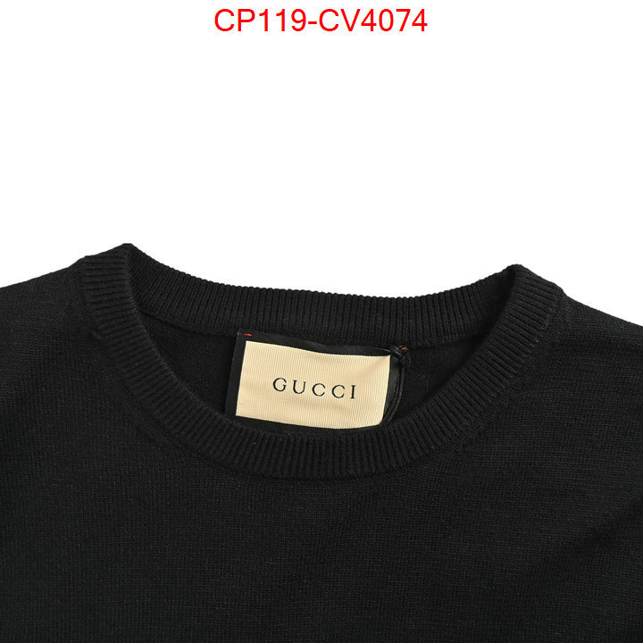 Clothing-Gucci first top ID: CV4074 $: 119USD