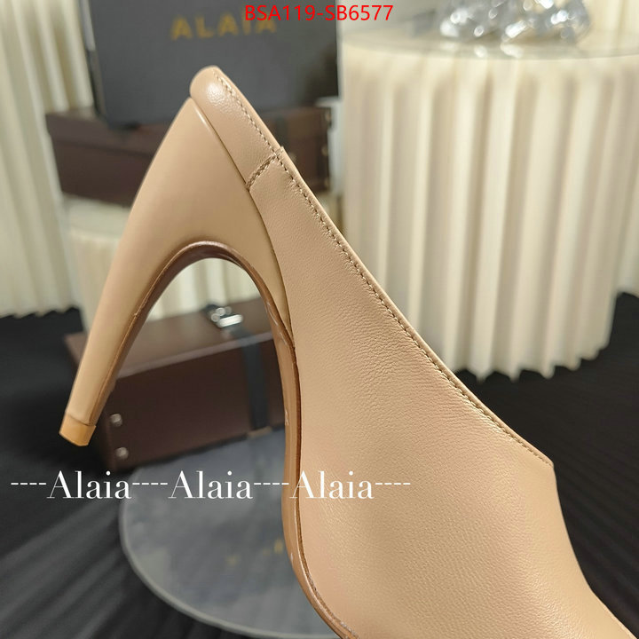 Women Shoes-ALAIA perfect quality ID: SB6577 $: 119USD