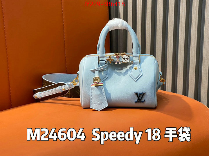 LV Bags(TOP)-Speedy- where to buy the best replica ID: BB6418 $: 229USD,