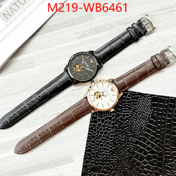 Watch(TOP)-Giorgio Armani mirror quality ID: WB6461 $: 219USD