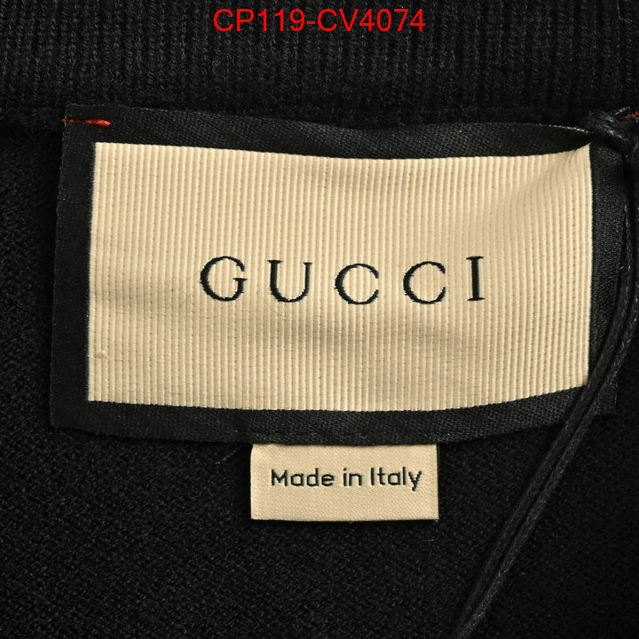 Clothing-Gucci first top ID: CV4074 $: 119USD