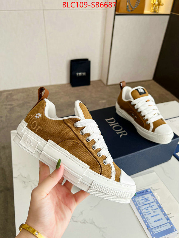 Men shoes-Dior replica 2024 perfect luxury ID: SB6687 $: 109USD