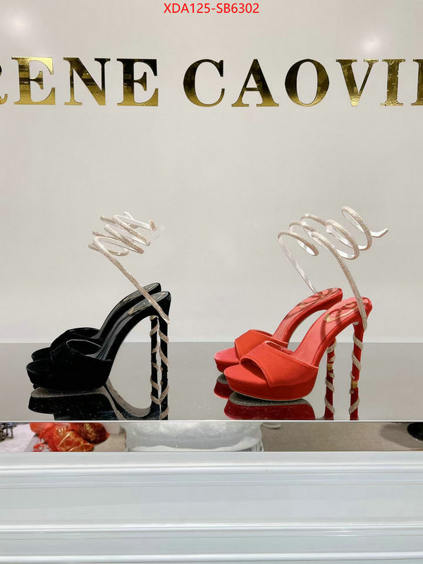 Women Shoes-Rene Caovilla mirror copy luxury ID: SB6302 $: 125USD