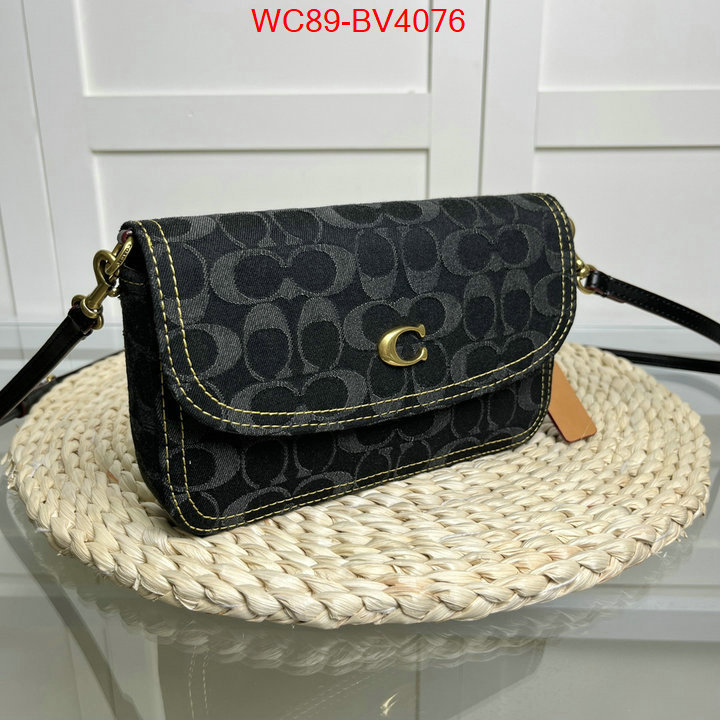 Coach Bags(4A)-Crossbody- buy 1:1 ID: BV4076 $: 89USD,