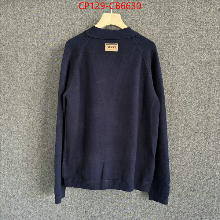 Clothing-Gucci online sales ID: CB6630 $: 129USD