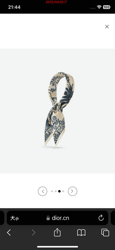 Scarf-Dior good ID: MA2017 $: 55USD