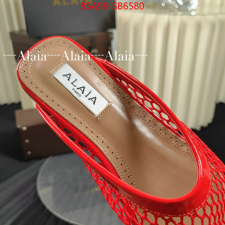 Women Shoes-ALAIA cheap replica ID: SB6580 $: 99USD