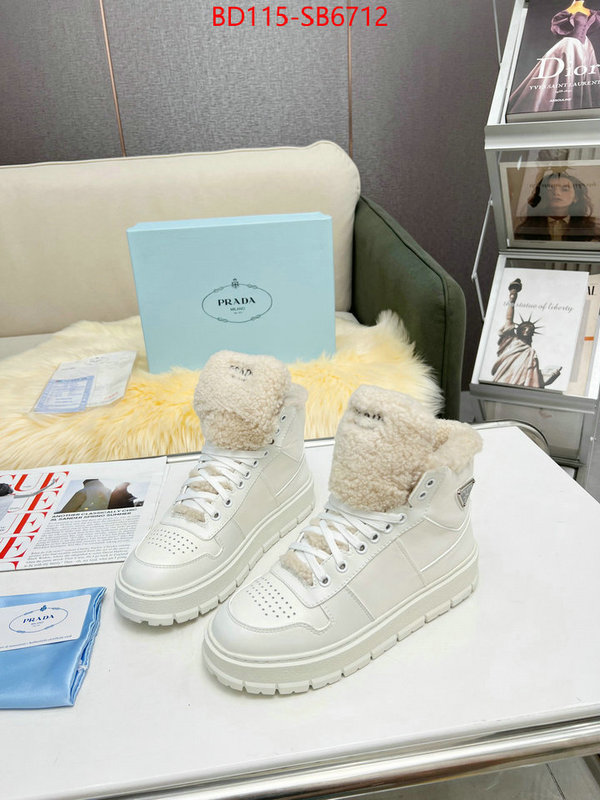 Women Shoes-Prada can you buy replica ID: SB6712 $: 115USD