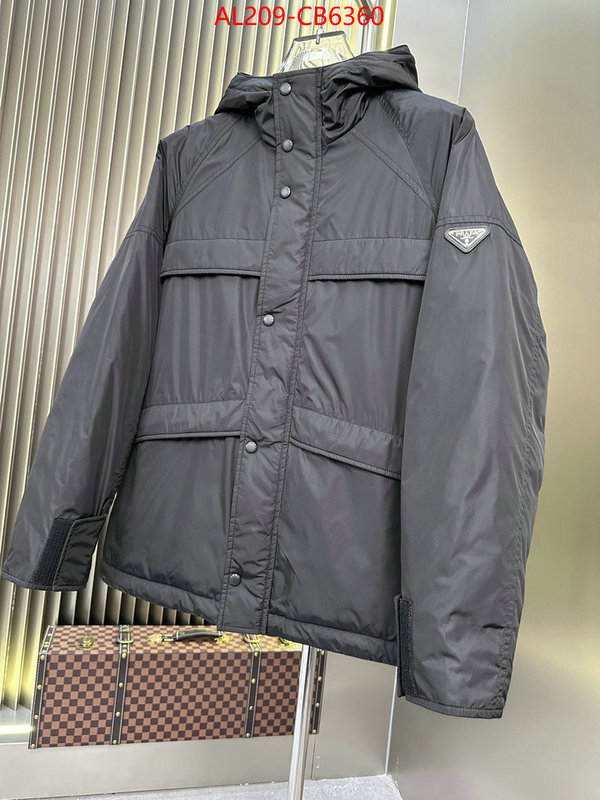 Down jacketMen-Prada buy high-quality fake ID: CB6360 $: 209USD