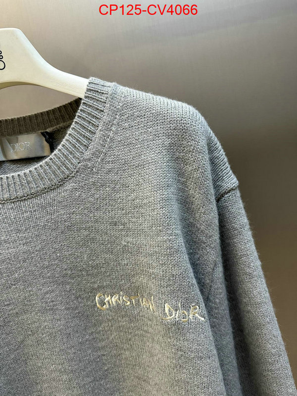 Clothing-Dior top quality replica ID: CV4066 $: 125USD