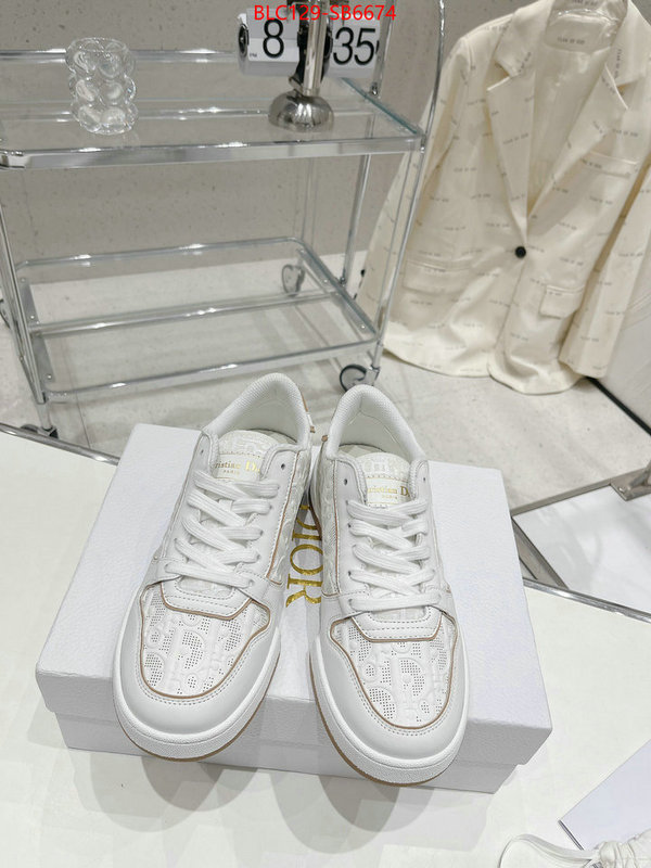 Women Shoes-Dior buy best quality replica ID: SB6674 $: 129USD