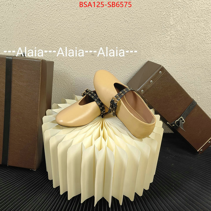 Women Shoes-ALAIA buy cheap ID: SB6575 $: 125USD