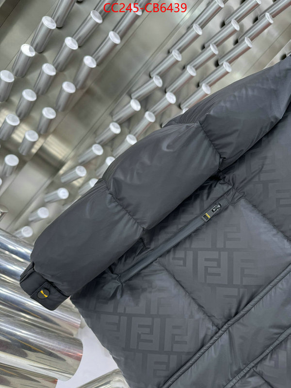 Down jacket Men-Fendi buy the best high quality replica ID: CB6439 $: 245USD