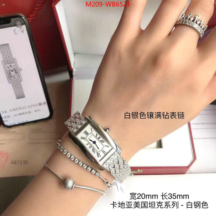 Watch(TOP)-Cartier fake cheap best online ID: WB6521 $: 209USD