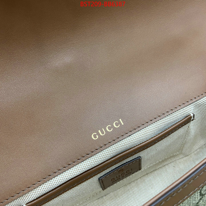 Gucci Bags(TOP)-Horsebit- designer high replica ID: BB6387 $: 209USD,