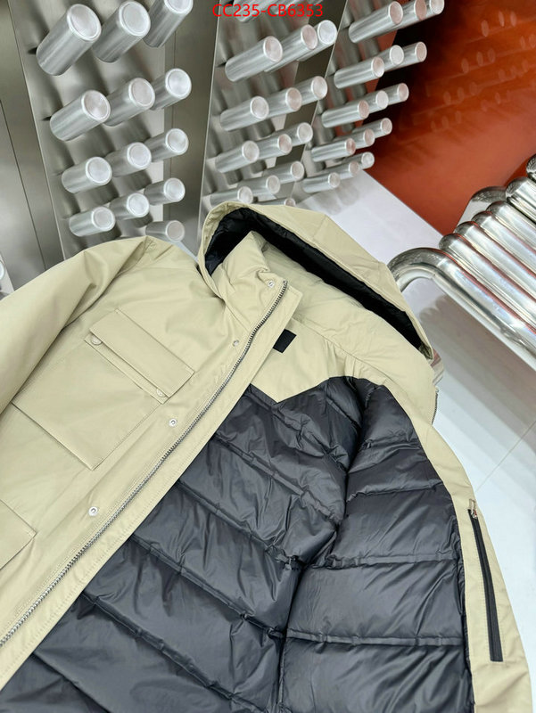 Down jacketMen-Prada shop cheap high quality 1:1 replica ID: CB6353 $: 235USD