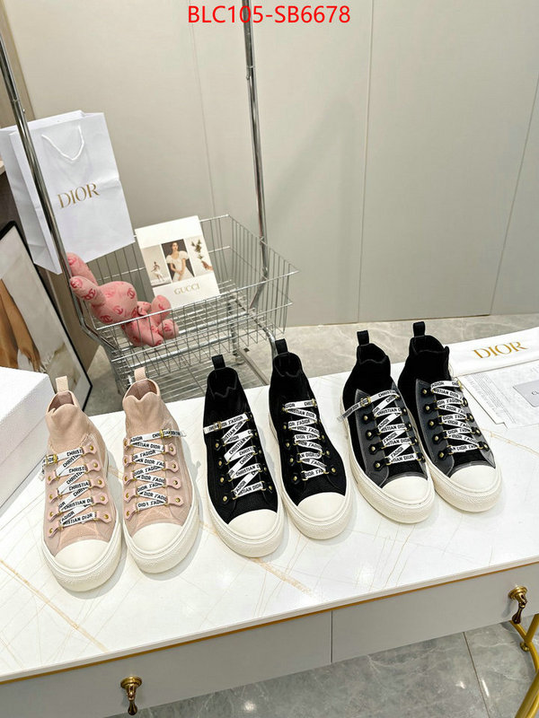 Women Shoes-Dior high quality replica designer ID: SB6678 $: 105USD