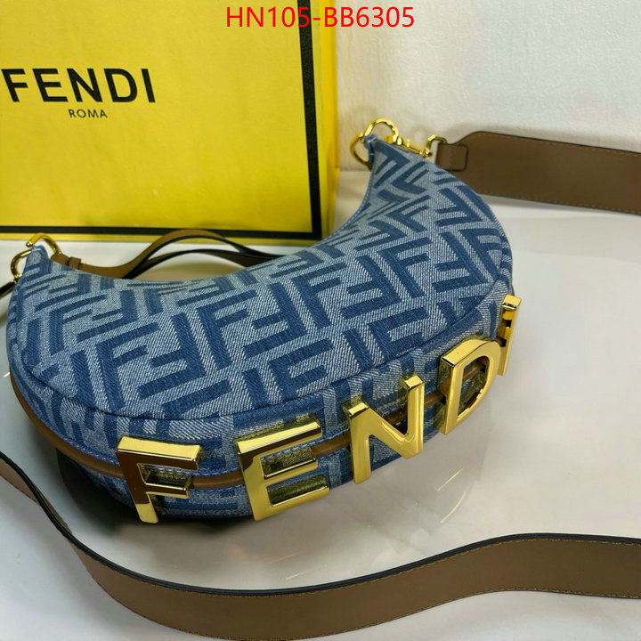 Fendi Bags(4A)-Graphy-Cookie- replica aaaaa+ designer ID: BB6305