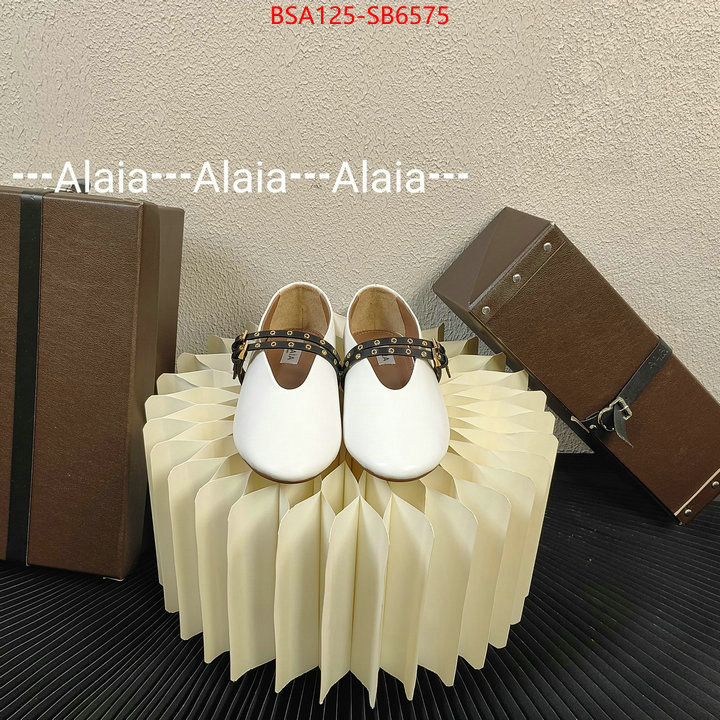 Women Shoes-ALAIA buy cheap ID: SB6575 $: 125USD