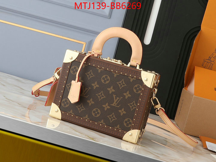 LV Bags(4A)-Petite Malle- 7 star replica ID: BB6269 $: 139USD,