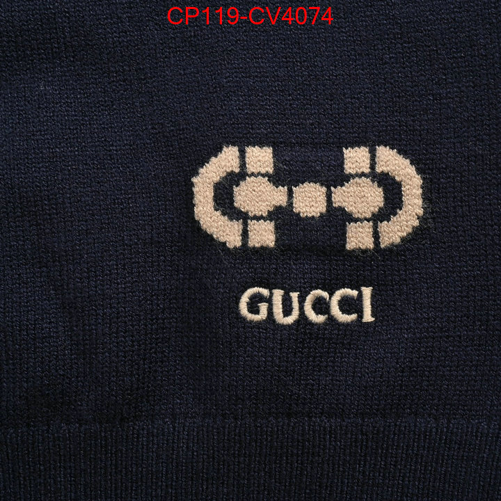 Clothing-Gucci first top ID: CV4074 $: 119USD