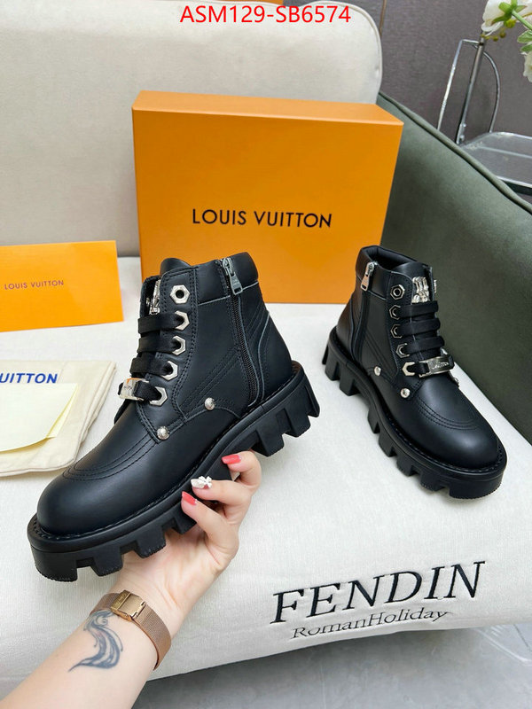 Women Shoes-LV buy top high quality replica ID: SB6574 $: 129USD