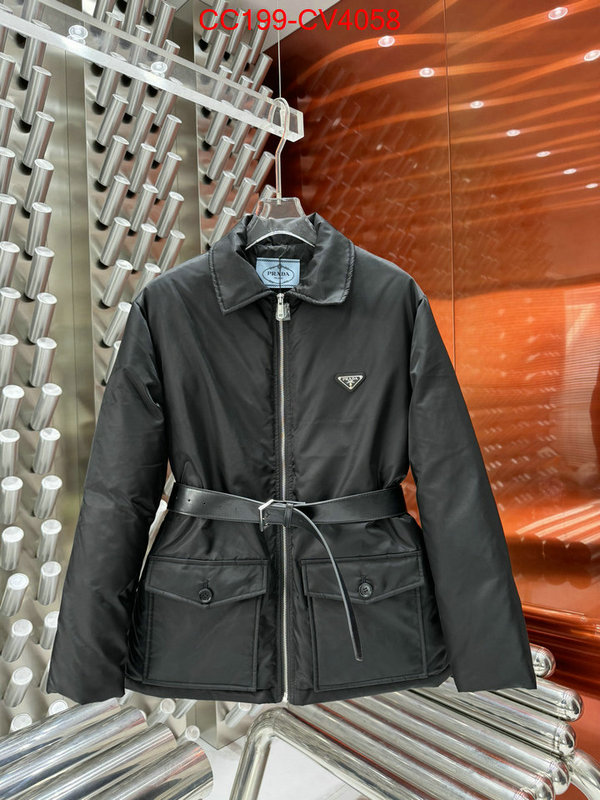 Down jacket Women-Prada replicas buy special ID: CV4058 $: 199USD