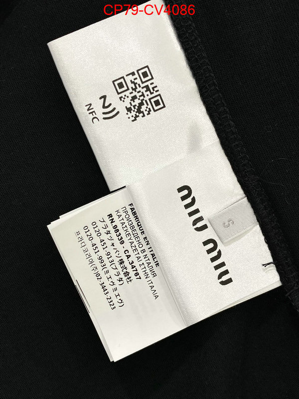 Clothing-MIU MIU best website for replica ID: CV4086 $: 79USD