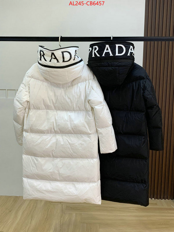 Down jacket Women-Prada what is aaaaa quality ID: CB6457 $: 245USD