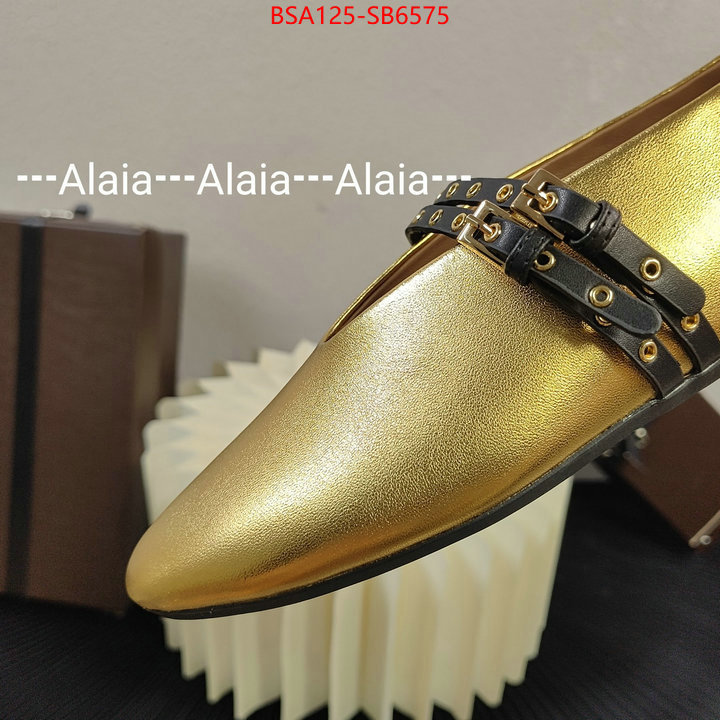 Women Shoes-ALAIA buy cheap ID: SB6575 $: 125USD