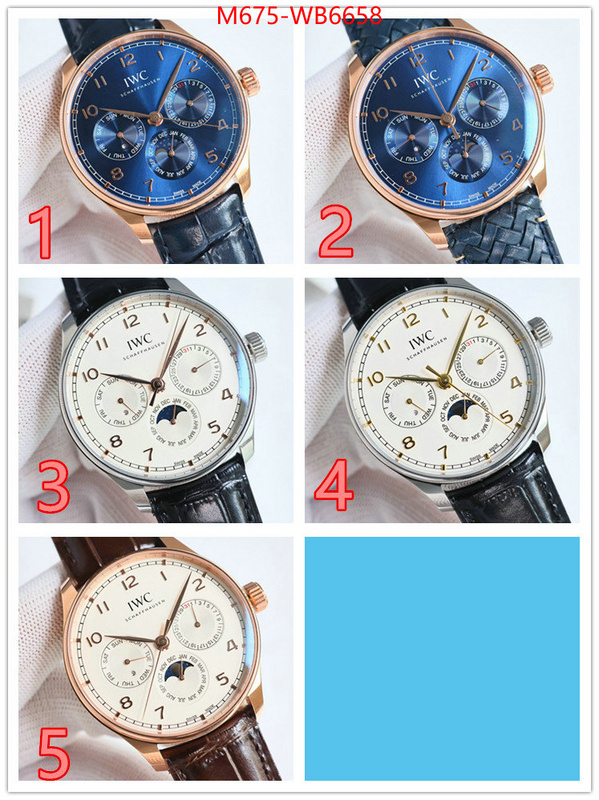 Watch(TOP)-IWC shop ID: WB6658 $: 675USD