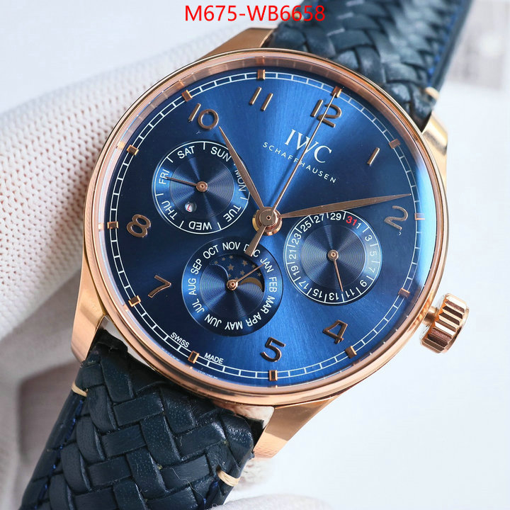 Watch(TOP)-IWC shop ID: WB6658 $: 675USD