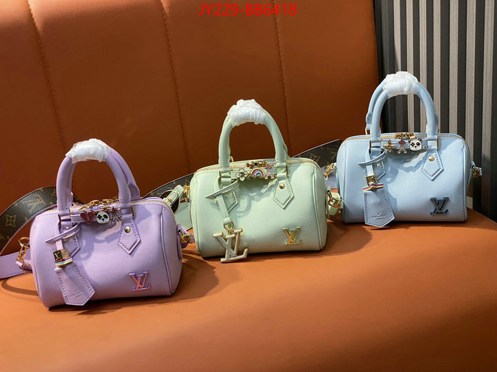 LV Bags(TOP)-Speedy- where to buy the best replica ID: BB6418 $: 229USD,