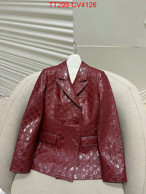 Clothing-Gucci replica 2024 perfect luxury ID: CV4126 $: 299USD