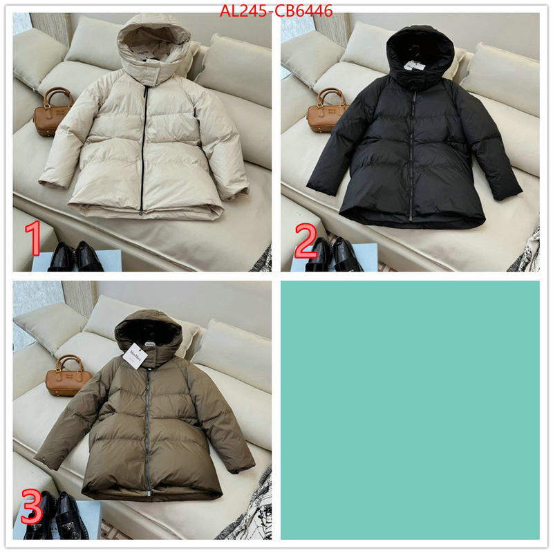 Down jacket Women-MaxMara knockoff highest quality ID: CB6446 $: 245USD