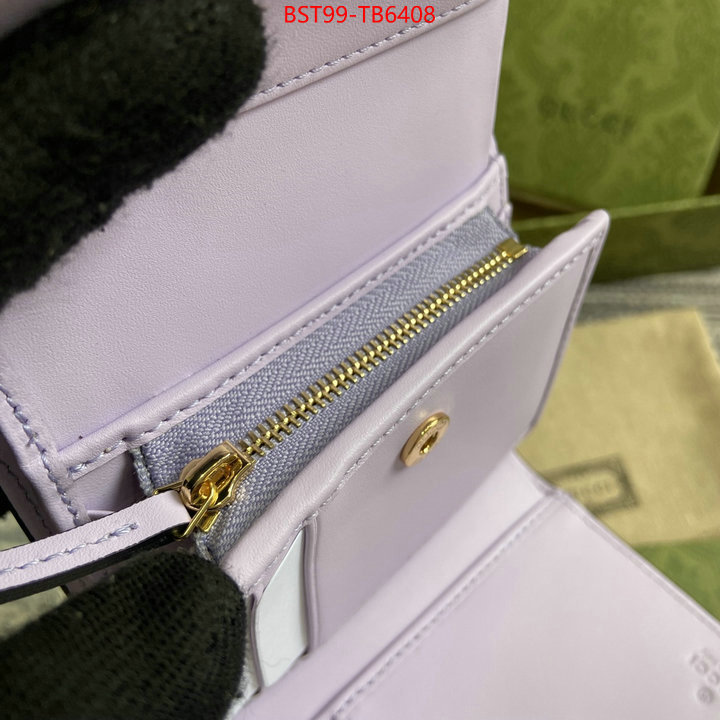 Gucci Bags(TOP)-Wallet- outlet sale store ID: TB6408 $: 99USD,