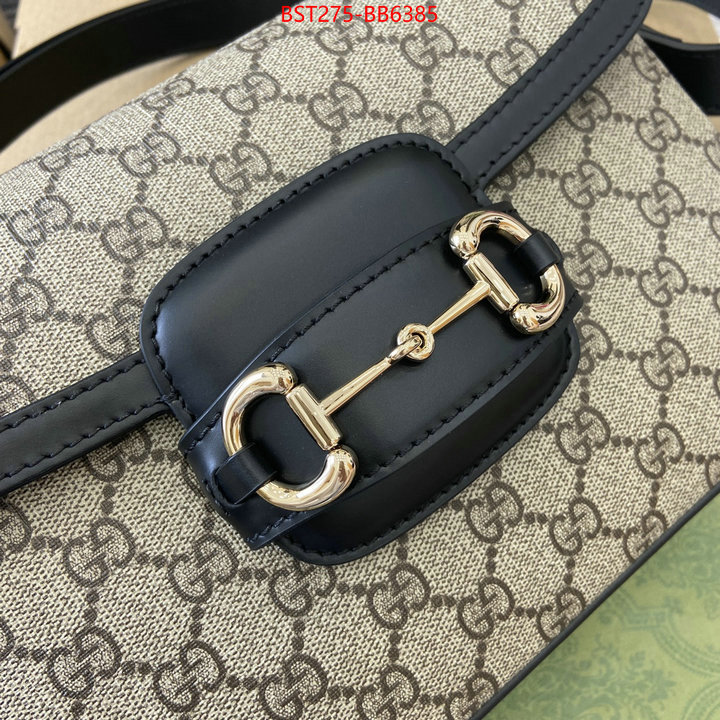 Gucci Bags(TOP)-Horsebit- replica 1:1 high quality ID: BB6385 $: 275USD,