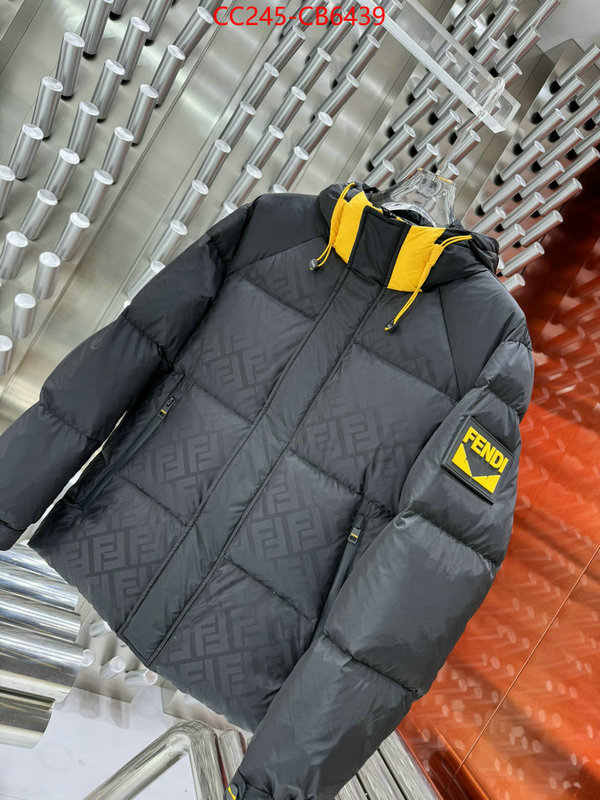 Down jacket Men-Fendi buy the best high quality replica ID: CB6439 $: 245USD