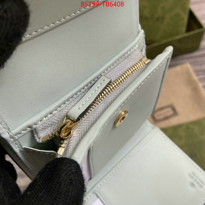 Gucci Bags(TOP)-Wallet- outlet sale store ID: TB6408 $: 99USD,