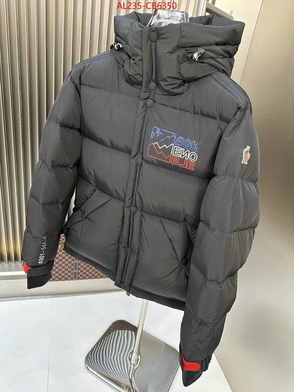 Down jacket Men-Monmouth designer fake ID: CB6350 $: 235USD