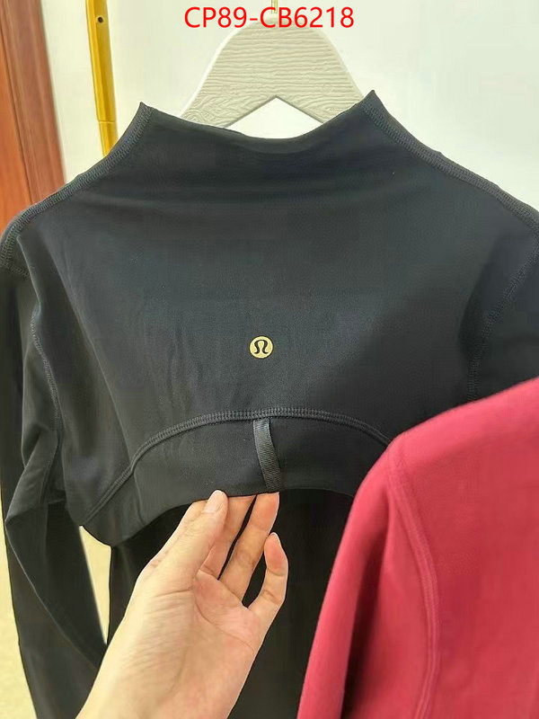 Clothing-Lululemon designer fashion replica ID: CB6218 $: 89USD