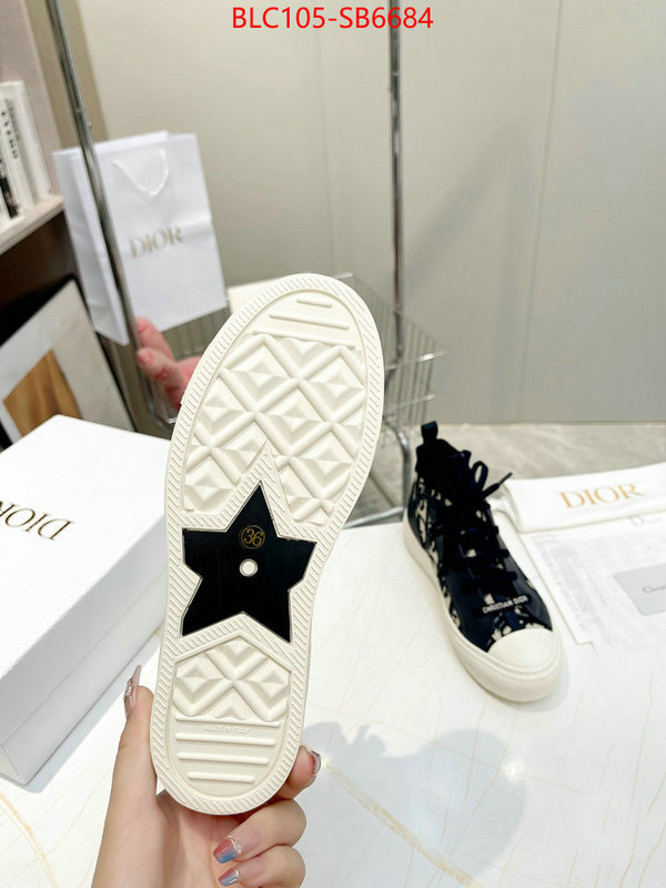 Women Shoes-Dior best replica 1:1 ID: SB6684 $: 105USD