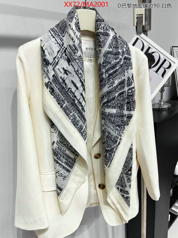 Scarf-Dior from china 2024 ID: MA2001 $: 72USD