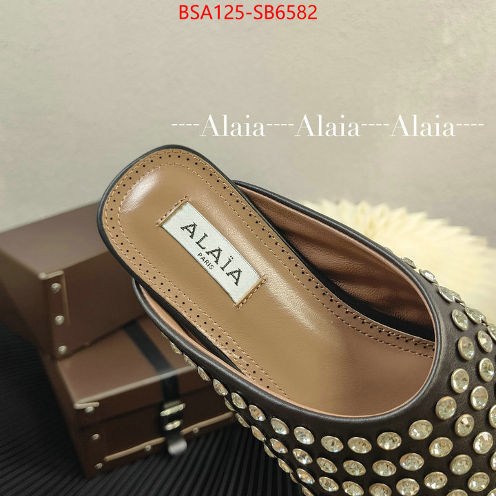 Women Shoes-ALAIA the highest quality fake ID: SB6582 $: 125USD