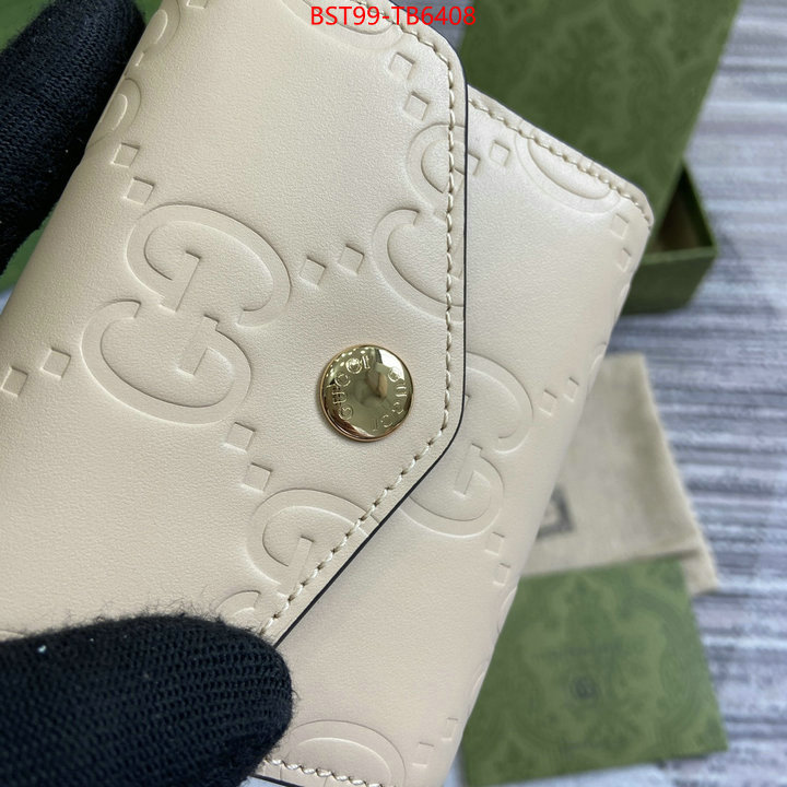 Gucci Bags(TOP)-Wallet- outlet sale store ID: TB6408 $: 99USD,